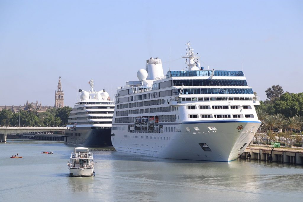 <strong>Aumentan las escalas de cruceros en el Puerto de Sevilla y se aproximan a los datos prepandemia</strong>