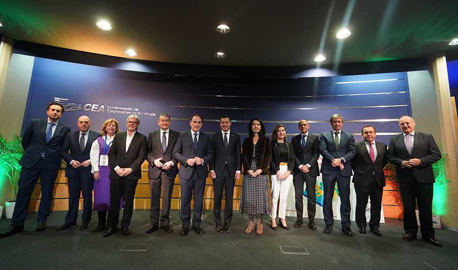 Moreno: "En los próximos siete años gestionaremos 12.500 millones de fondos europeos para hacer de Andalucía una región más sostenible y digital"