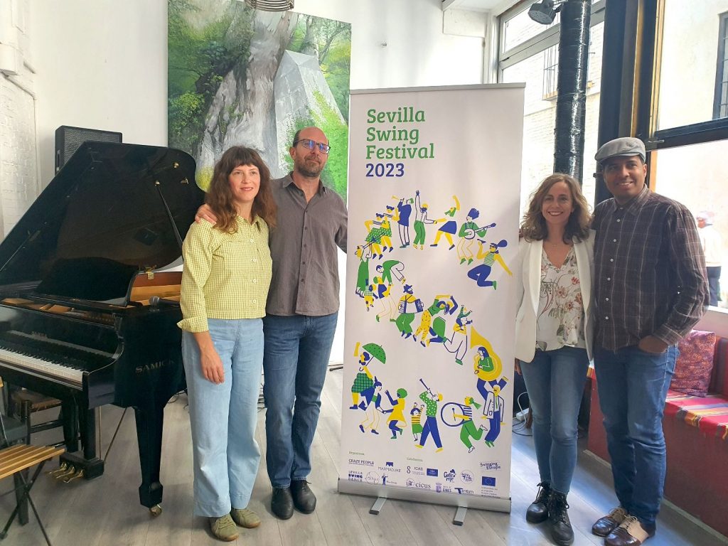 El Sexteto Racamulto, las bandas Mama Shakers, Aurore Voilqué Trio, y Cait and The Critters protagonizan el  XI Festival Sevilla Swing!