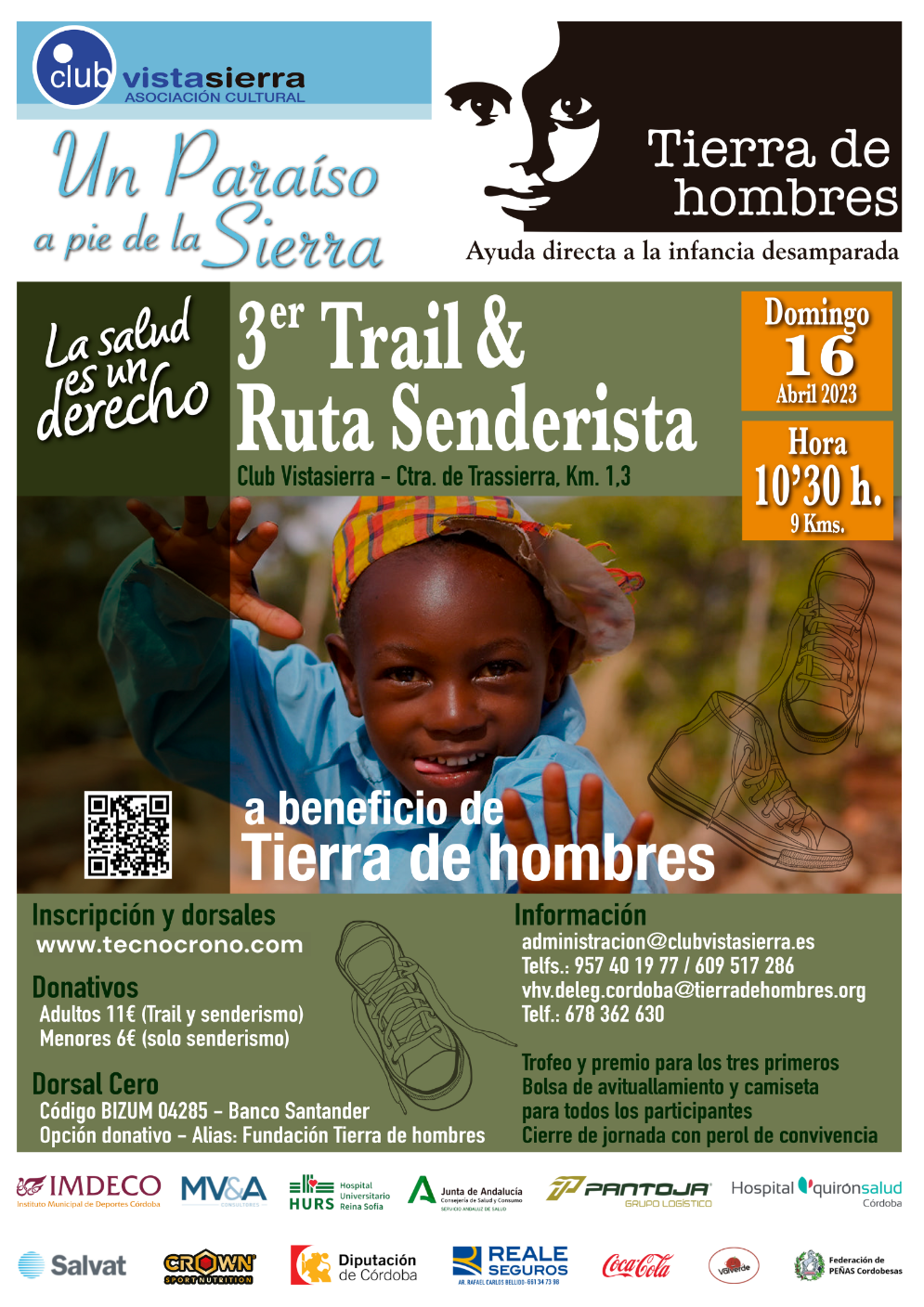 III Trail y ruta solidaria en Córdoba por la Infancia