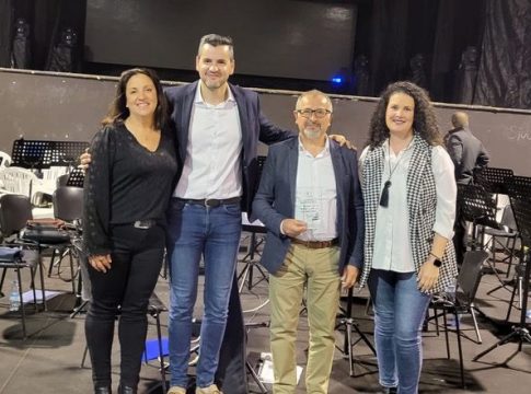 Mojácar rinde homenaje a Diego Martínez Melgares en la  I Gala Federband