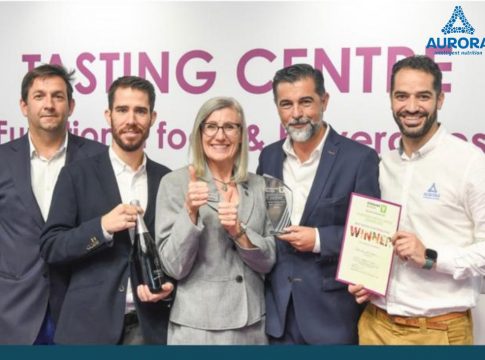 Aurora Intelligent Nutrition arrasa en Vitafoods 2023 con su nueva barrita proteica sin azúcar añadido con probióticos