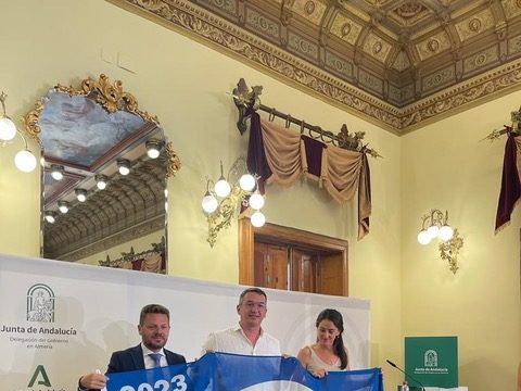 Mojácar revalida cuatro banderas azules para la temporada de verano