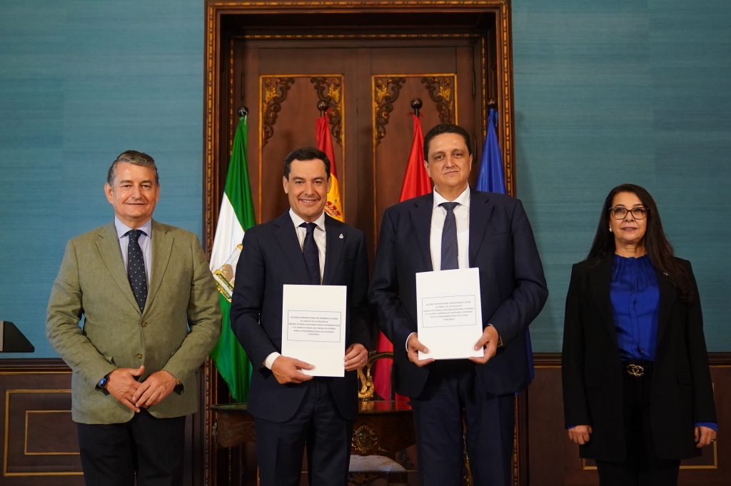 <strong>Andalucía y Marruecos firman un acuerdo de colaboración para fortalecer la industria, las relaciones comerciales y el desarrollo sostenible</strong>