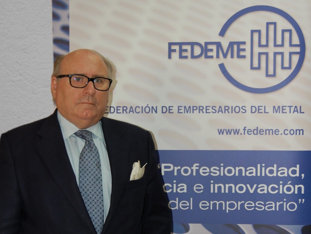 Francisco Javier Moreno: “Promovemos el mayor desarrollo económico y social del colectivo que conforman las empresas del metal”