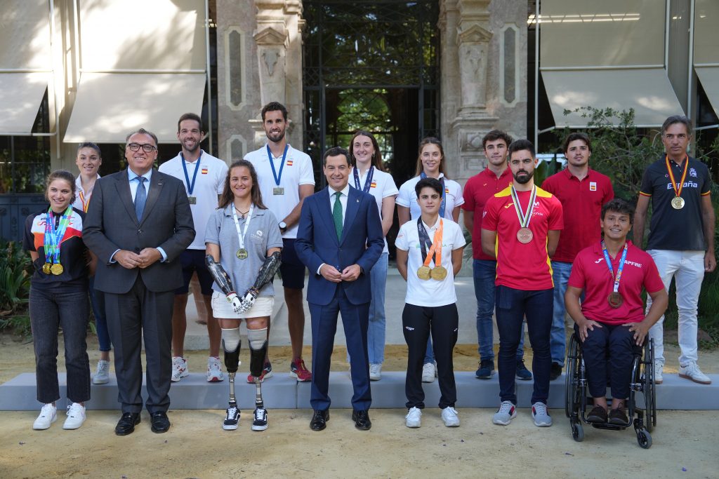 El Gobierno andaluz homenajea a los deportistas andaluces de élite, ejemplo de entrega, disciplina y fuente de inspiración para muchos jóvenes