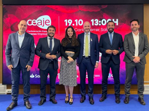 Melesio Peña elegido vicepresidente nacional en la reelección de Fermín Albaladejo como presidente de la Confederación Española de Jóvenes Empresarios