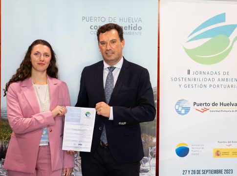 El Puerto de Huelva renueva el certificado PERS de la Organización Europea de Puertos Marítimos por su gestión medioambiental