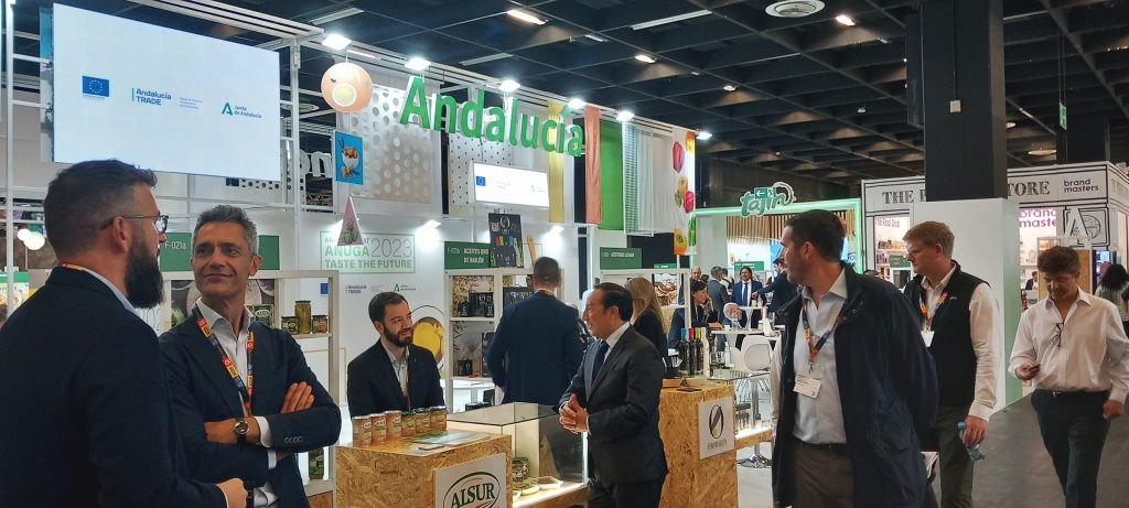 Andalucía TRADE muestra en Anuga el liderazgo del agro andaluz en Europa, principal destino de las ventas de Andalucía