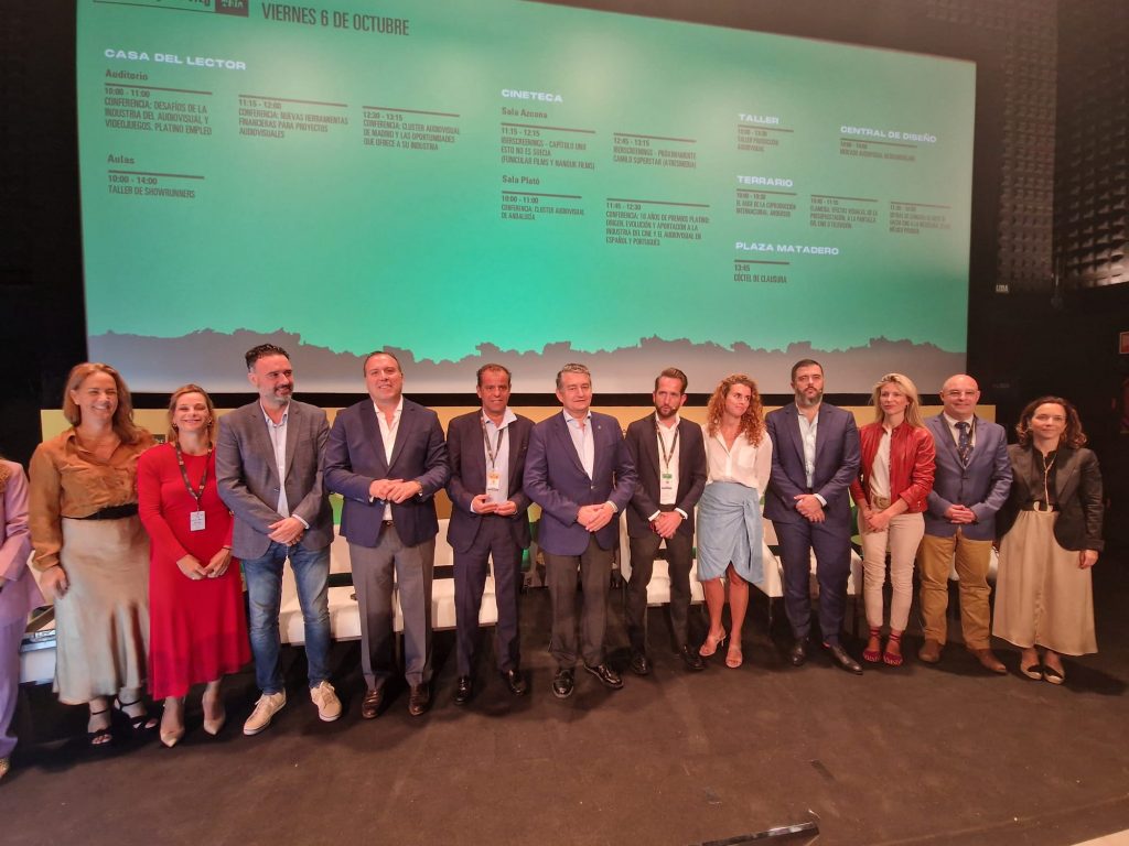 Antonio Sanz presenta ‘LAND’, el nuevo Clúster Audiovisual y de Contenidos Digitales de Andalucía