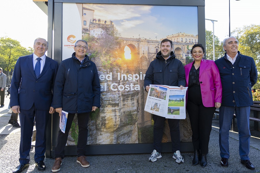 Costa del Sol despliega en Londres una original acción promocional y una campaña digital que espera alcanzar 2,5 millones de impactos