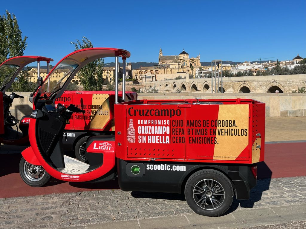 Llega a Córdoba el pionero proyecto de última milla de Heineken España