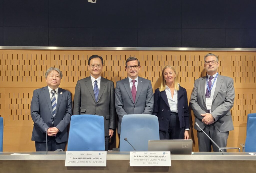Andalucía y Japón estrechan lazos de colaboración en el sector del hidrógeno renovable