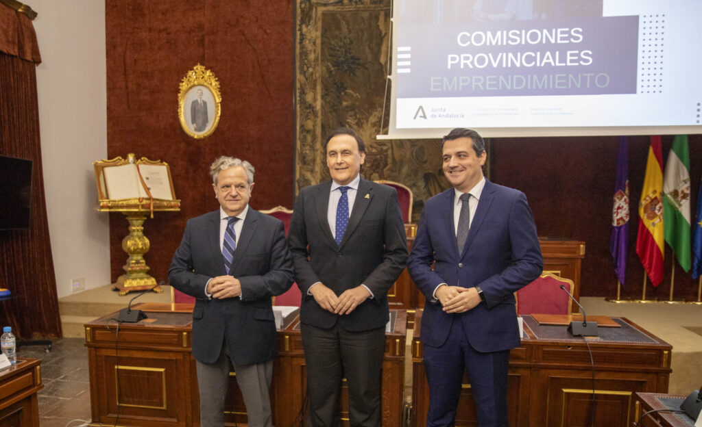 La Diputación de Córdoba acoge la constitución de la Comisión Provincial de Emprendimiento de Córdoba, la primera de las ocho con las que contará Andalucía