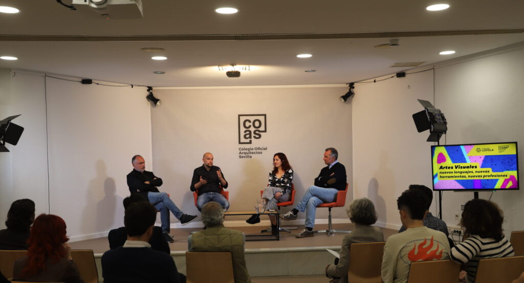 Mesa redonda en el COAS, "Artes Visuales: nuevos lenguajes, nuevas herramientas, nuevas profesiones"