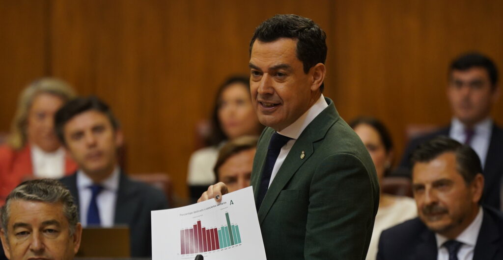 Moreno afirma que el agua debe ser una prioridad para todos. “Nos enfrentamos a un déficit hídrico estructural”