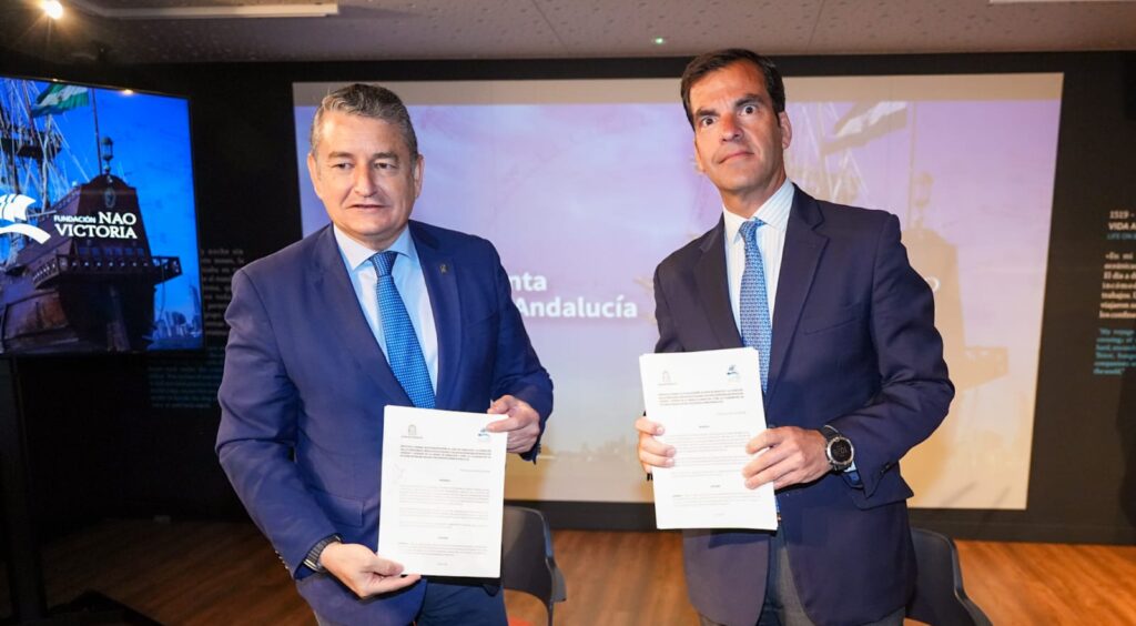 La Junta y la Fundación Nao Victoria acuerdan actividades para promocionar Andalucía