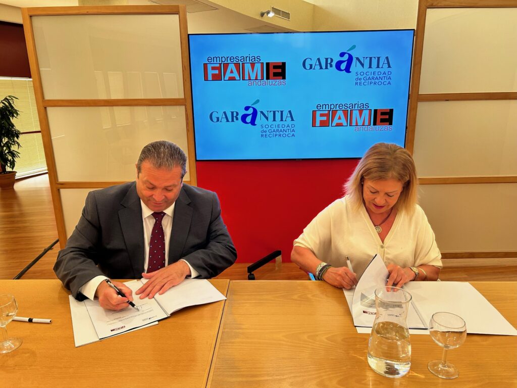 Garántia financiará a las empresarias de FAME, Federación Andaluza de Mujeres Empresarias
