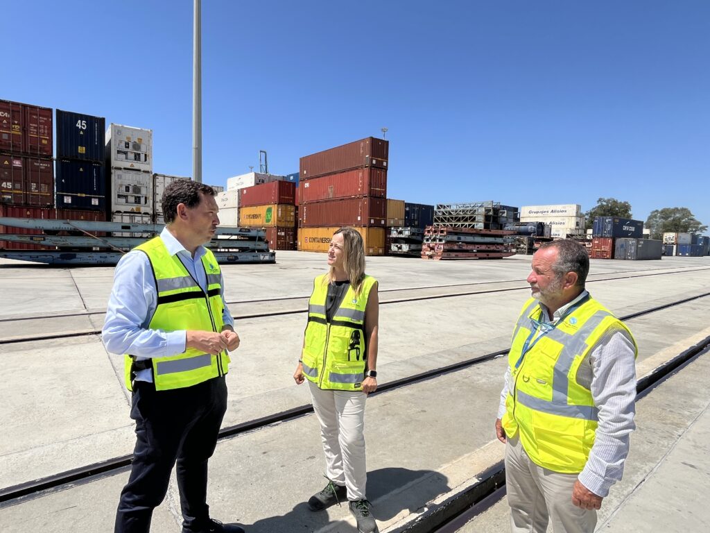 El Puerto de Huelva licita las obras del proyecto de la ampliación de la terminal ferroviaria del Muelle Sur