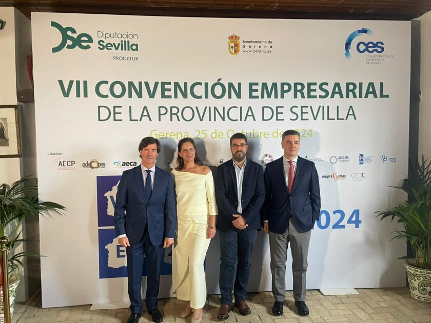 La Diputación de Sevilla y la CES analizan, en Gerena, la actualidad de los principales sectores productivos del territorio para crear sinergias