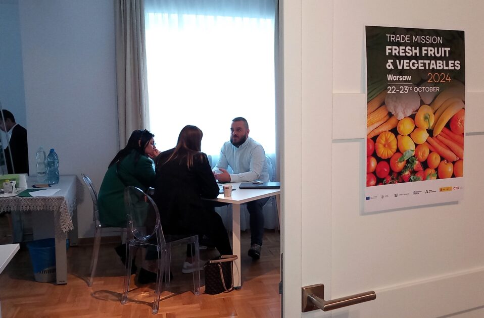 Andalucía TRADE impulsa el hortofrutícola andaluz en Polonia, un mercado de 38 millones de consumidores y puerta a Europa Central y del Este