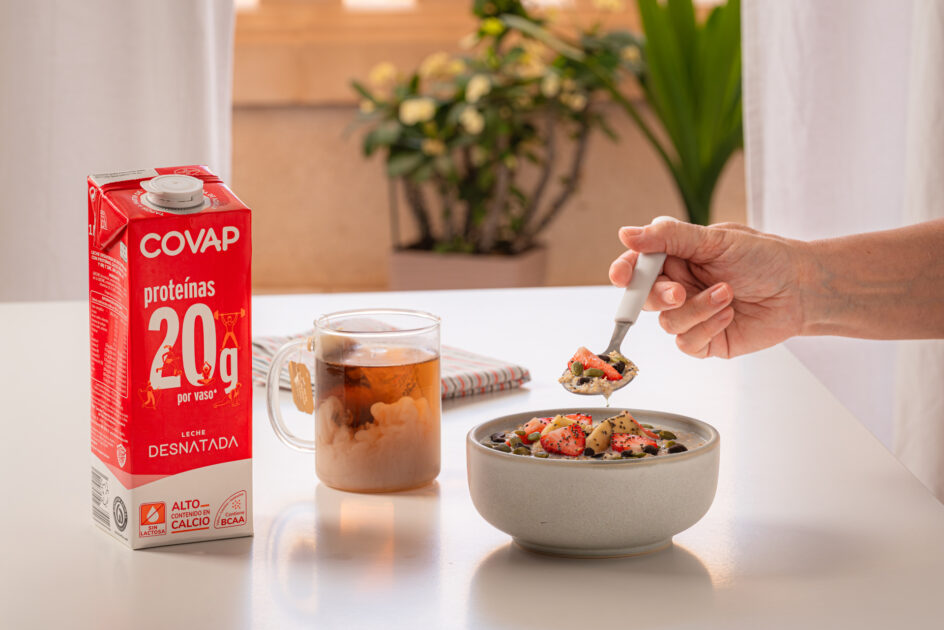 Lácteos COVAP lanza al mercado una nueva leche con 20 gramos de proteínas por vaso