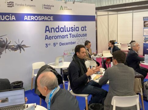 Andalucía TRADE refuerza el aeronáutico andaluz en Francia con un encuentro comercial en Aeromart Toulouse