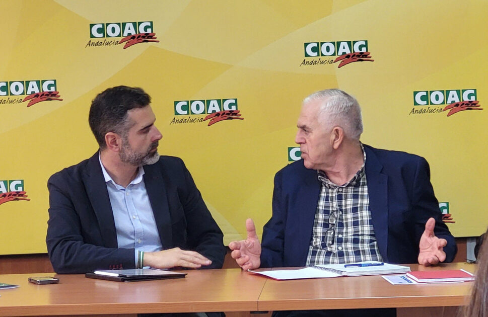 Fernández-Pacheco se compromete con COAG a establecer nuevos grupos de trabajo con las organizaciones agrarias