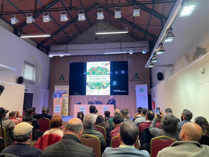 Andalucía lidera la agricultura ecológica en España con 1,5 millones de hectáreas y supera los objetivos europeos para 2030
