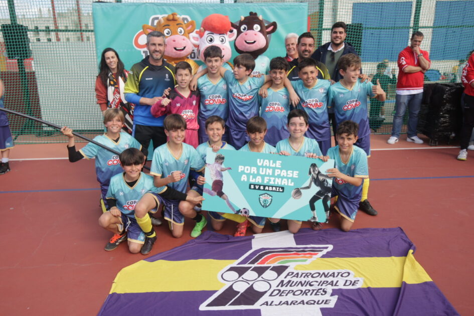 La Palma del Condado acoge por tercer año consecutivo la Copa COVAP con la participación de 400 niños y niñas de la provincia de Huelva