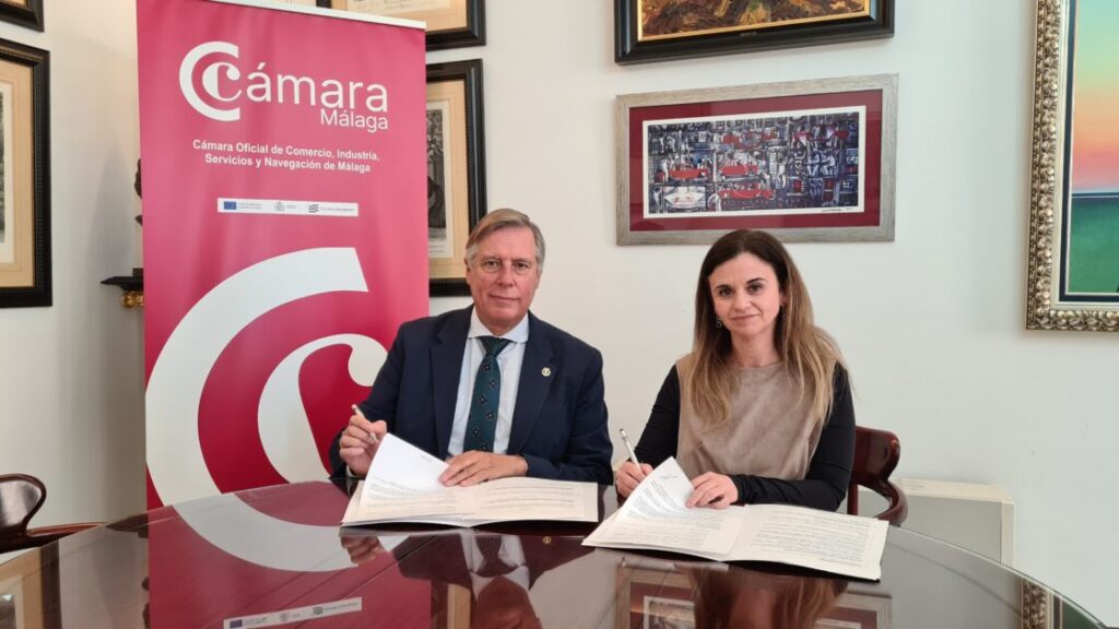 La Cámara de Comercio de Málaga y "Cámara Certifica" firman un convenio para impulsar certificaciones y auditorías entre empresas malagueñas