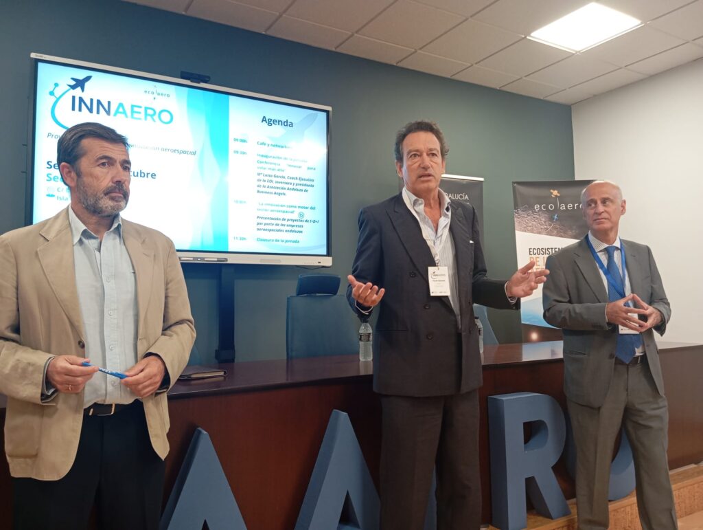 El clúster Andalucía Aerospace, con el apoyo de EOI y APD, pone en valor la innovación aeroespacial a través de INNAERO, iniciativa que promueve la visibilidad de proyectos de I+D+i del sector y tecnologías desarrollados en Andalucía