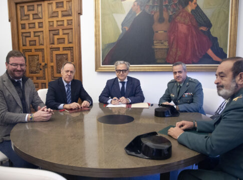 La Diputación de Córdoba y la Fundación de la Guardia Civil llevarán la formación en ciberseguridad al sector empresarial de la provincia