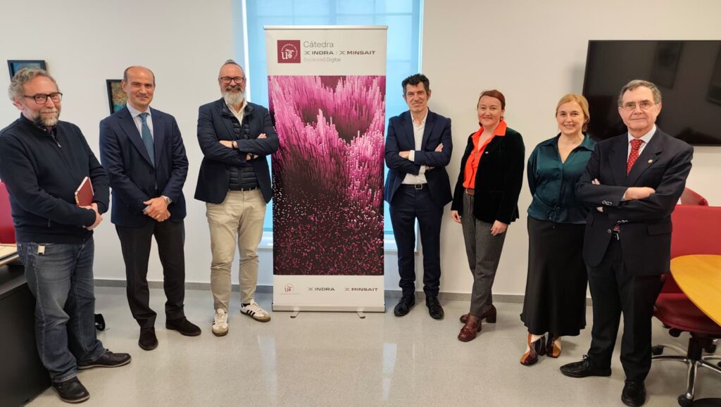 INDRA GROUP y la Universidad de Sevilla refuerzan su alianza estratégica con la renovación de la cátedra INDRA sociedad digital