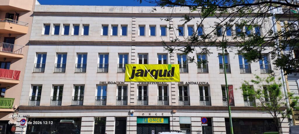 JARQUIL lidera la reforma integral de la sede de la ONCE en Sevilla, que será referente nacional en accesibilidad y sostenibilidad